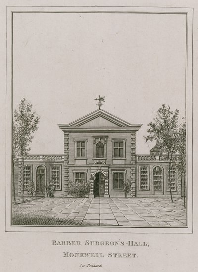 Barber Surgeons Hall, Monkwell Street, Lontoo tekijältä English School