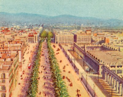 Barcelona, Rambla (värilitra) tekijältä English School