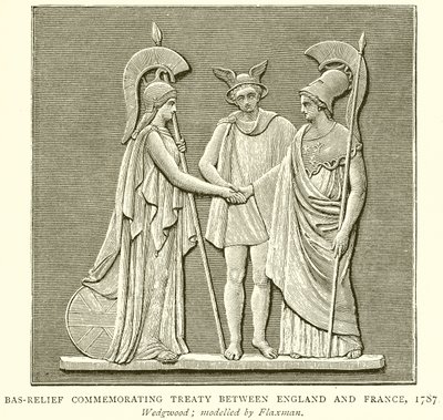 Englannin ja Ranskan välinen Bas-Relief-muistosopimus, 1787 tekijältä English School