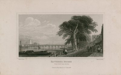 Battersea Bridge, Cheyne Walk Chelsea tekijältä English School