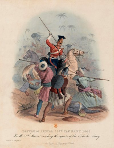 Aliwalin taistelu, 28. tammikuuta 1846 (värilitro) tekijältä English School