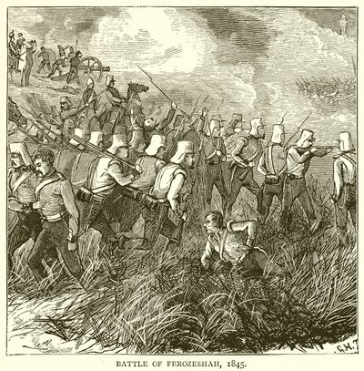 Ferozeshan taistelu, 1845 tekijältä English School