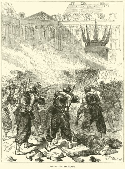 Barrikadin takana, huhtikuu 1871 tekijältä English School