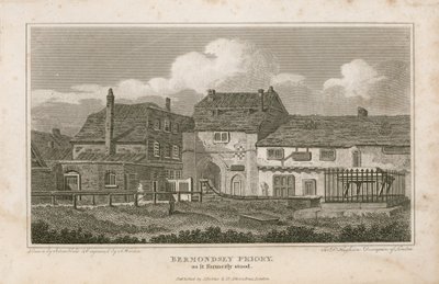 Bermondsey Priory entisessä muodossaan tekijältä English School