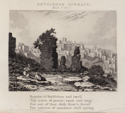 Bethlehem Ephrath, Micah V, ver 2 (kaiverrus) tekijältä English School