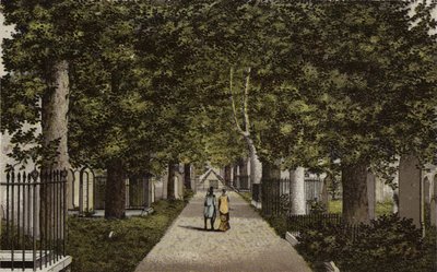 Birmingham: Harborne Avenue (väri litho) tekijältä English School