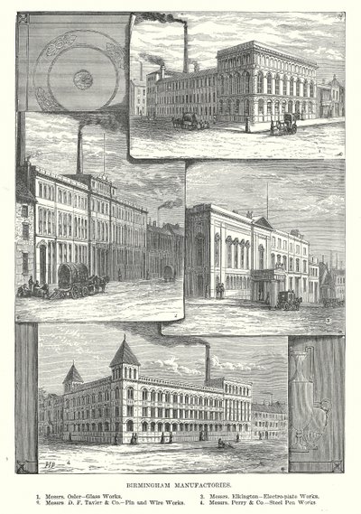 Birmingham Manufactories (kaiverrus) tekijältä English School