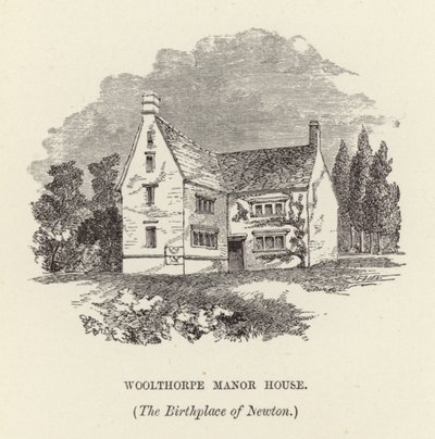 Sir Isaac Newtonin syntymäpaikka tekijältä English School