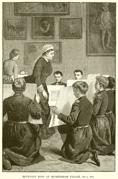 Blue-coat Boys Buckinghamin palatsissa tekijältä English School