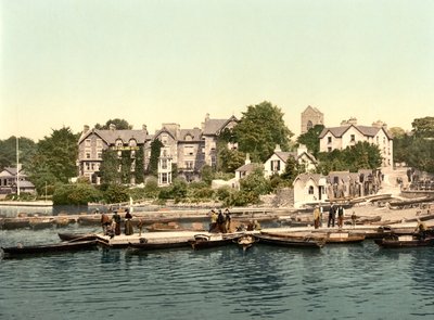 Veneen laskeutuminen, Bowness (käsinvärinen kuva) tekijältä English School