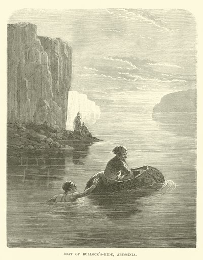 Boat of Bullocks-hide, Abessinia tekijältä English School