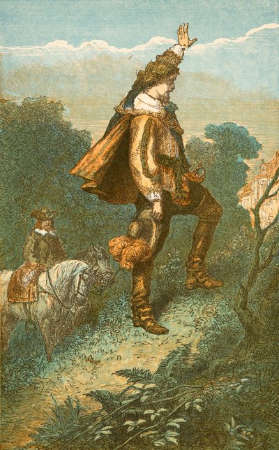 Bonnie Prince Charlie jättää hyvästit kotiin tekijältä English School