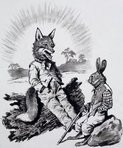 Brer Rabbit ja Brer Fox tekijältä English School