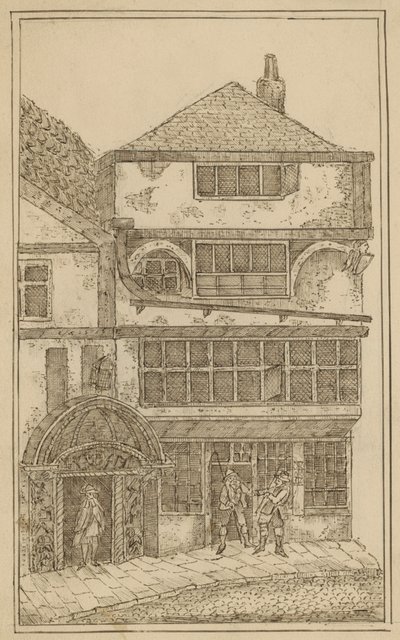 Bricklayers Hall, Leadenhall, nykyinen juutalaisten synagoga, 1797 tekijältä English School