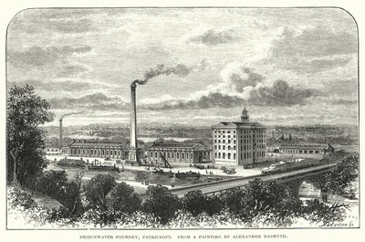 Bridgewater Foundry, Patricroft (kaiverrus) tekijältä English School