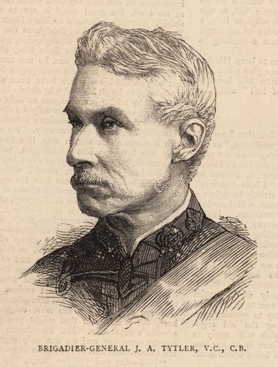 Prikaatikenraali J A Tytler, VC, CB (kaiverrus) tekijältä English School