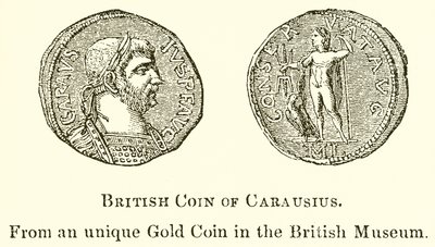 Brittiläinen Carausius-kolikko tekijältä English School