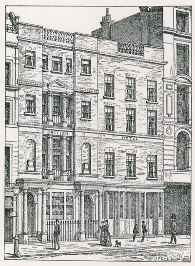 British Hotel, Cockspur Street, Lontoo tekijältä English School