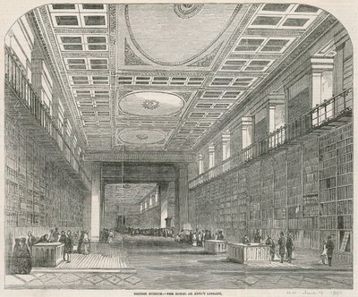 British Museum, Royal tai Kings Library tekijältä English School