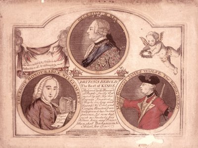 Britit näkevät kuninkaiden parhaat puolet..., 1762 tekijältä English School