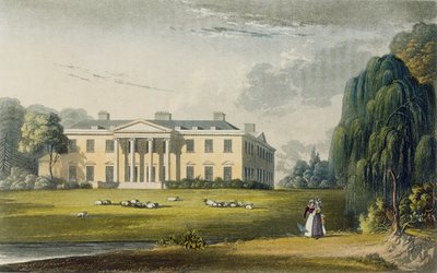 Broadlands, Ackermanns Repository of Arts, 1825 tekijältä English School