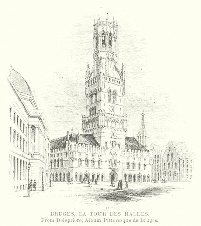 Brugge, Hallesin torni (kaiverrus) tekijältä English School