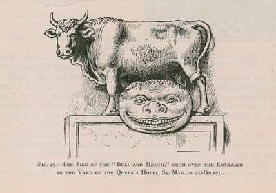 Bull and Mouth, Queens Hotel, St Martin Le Grand tekijältä English School