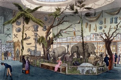 Bullocks Museum, 22 Piccadilly, Lontoo, Ackermanns Repository of Arts, 1809 tekijältä English School