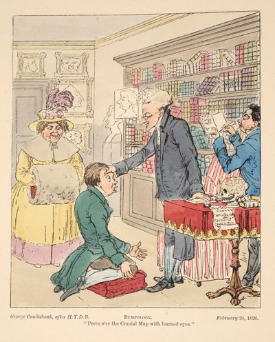 Bumpologia, pubi. 1826 (käsinvärinen kaiverrus) tekijältä English School