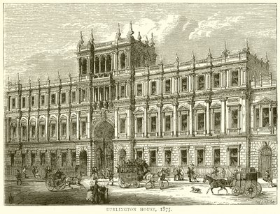 Burlington House, 1875 tekijältä English School