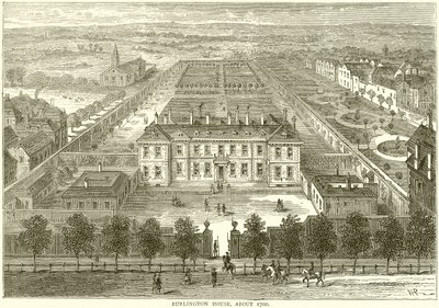 Burlington House, noin 1700 tekijältä English School