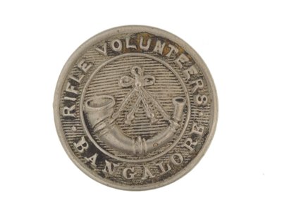 Button, Bangalore Rifle Volunteers, 1880-1920 tekijältä English School
