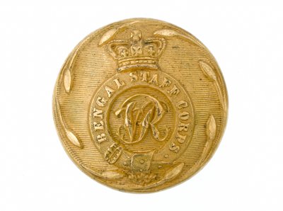 Button, Bengal Staff Corps, 1861-1876 tekijältä English School