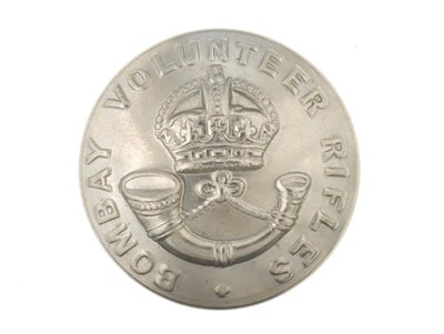 Button, Bombay Volunteer Rifles, 1901-1947 tekijältä English School