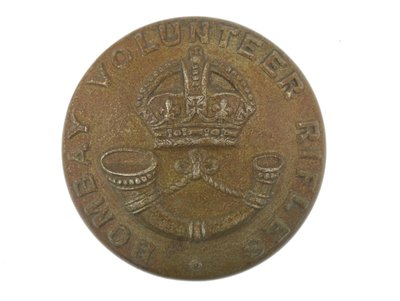 Button, Bombay Volunteer Rifles, 1901-1947 tekijältä English School