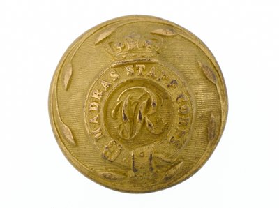 Button, Madras Staff Corps, 1861-1876. tekijältä English School
