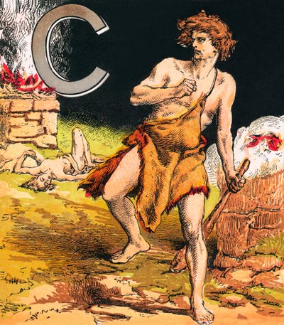 Kain (värilitografia) tekijältä English School