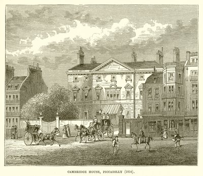 Cambridge House, Piccadilly (1854) tekijältä English School
