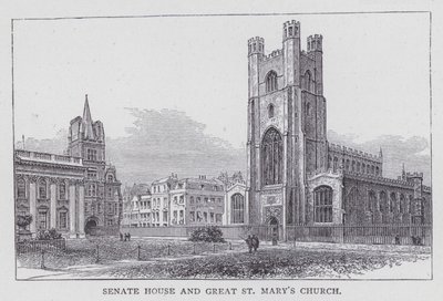 Cambridge, Senaattitalo ja Great St Mary
