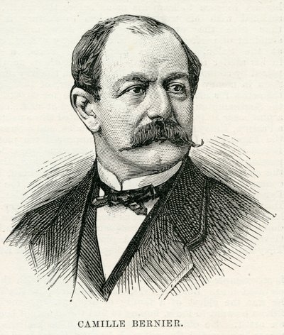 Camille Bernier (1823-1902) Illustrated London Newsista, toukokuu 1884 (kaiverrus) tekijältä English School