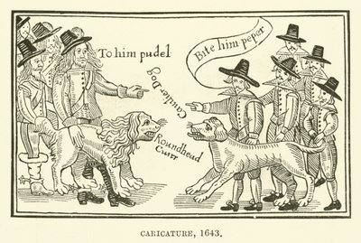 Karikatyyri, 1643 tekijältä English School