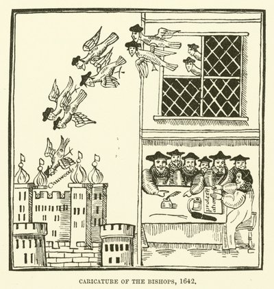 Piispojen pilakuva, 1642 tekijältä English School