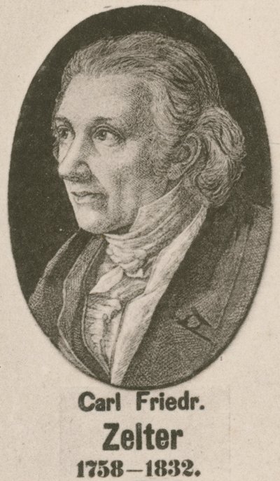 Carl Friedrich Zelter (syväpaino) tekijältä English School