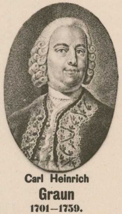 Carl Heinrich Graun (syväpaino) tekijältä English School