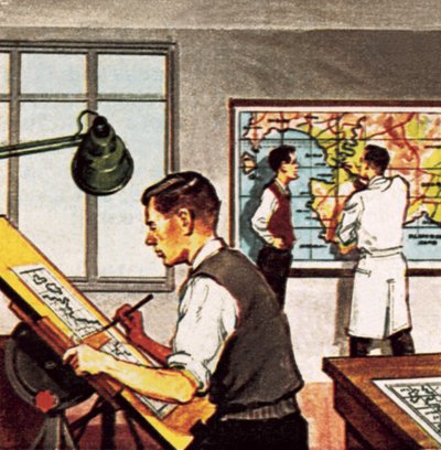 Kartanpiirtäjä tekijältä English School