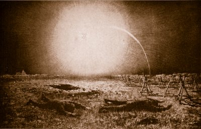 Joutui saksalaisen valoa tuottavan ammuksen häikäisyyn: brittipartio vaarassa juoksuhaudoissa, 1914-1919 tekijältä English School