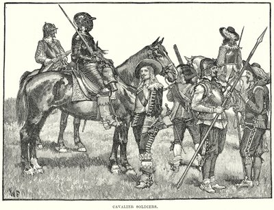 Cavalier Soldiers (kaiverrus) (kaiverrus) tekijältä English School