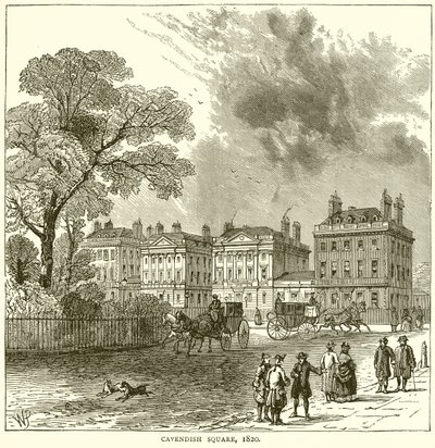 Cavendish Square, 1820 tekijältä English School