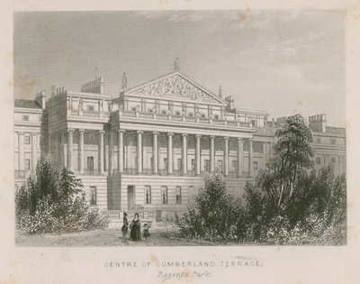 Center of Cumberland Terrace, Regents Park, Lontoo tekijältä English School