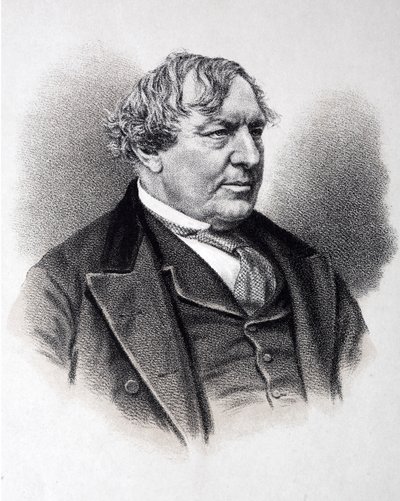 Charles Lever, irlantilainen kirjailija (kaiverrus) tekijältä English School